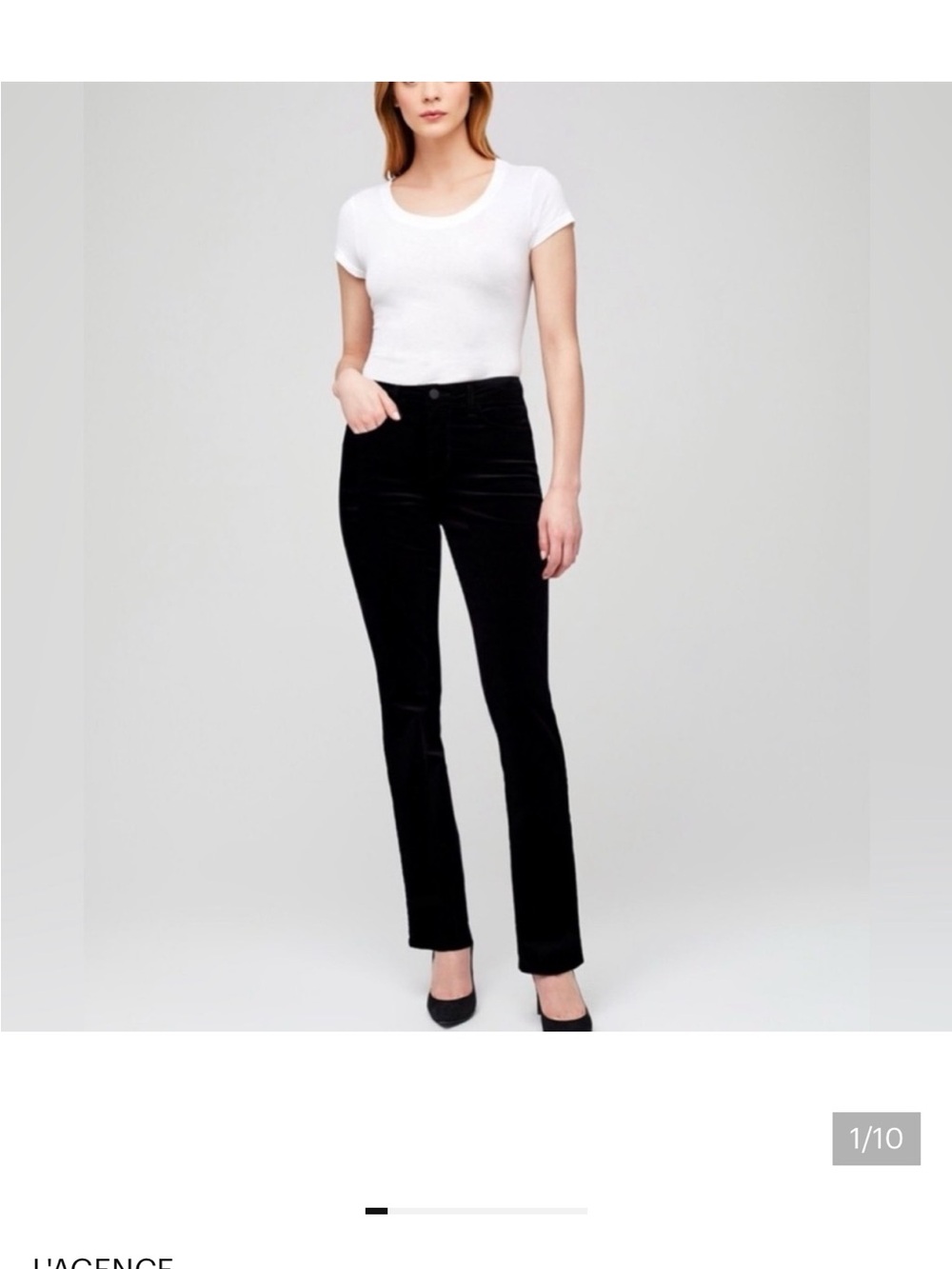 High-Rise Black Women’s Jeans - Classic Straight Leg